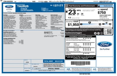 2016 Ford Taurus SEL