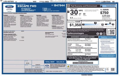 2020 Ford Escape SE
