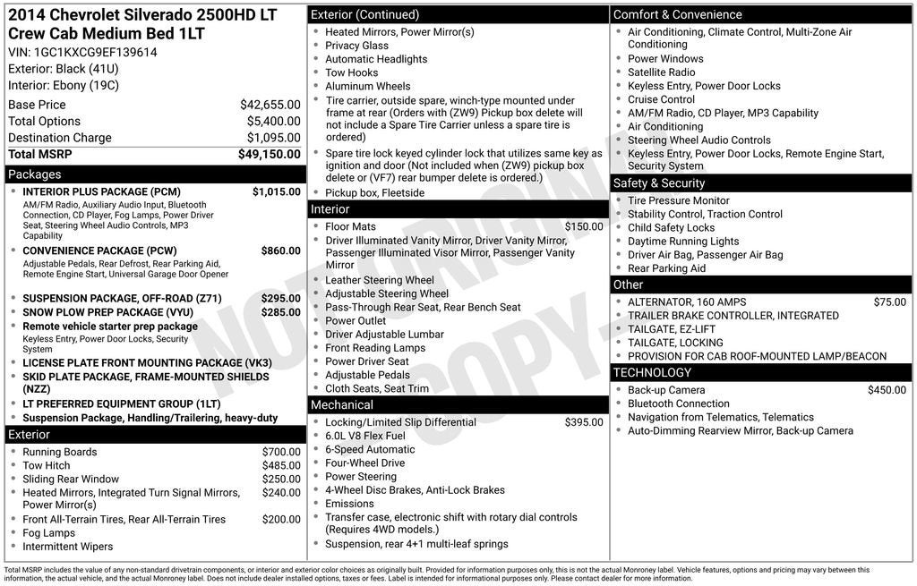 2014 Chevrolet Silverado 2500 HD LT