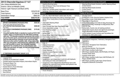 2013 Chevrolet Equinox LT