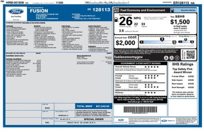 2014 Ford Fusion Titanium