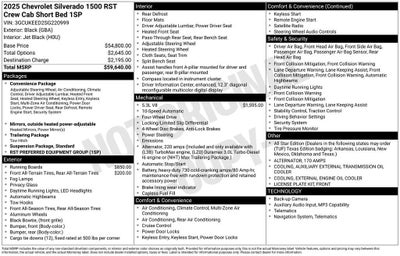 2025 Chevrolet Silverado 1500 RST