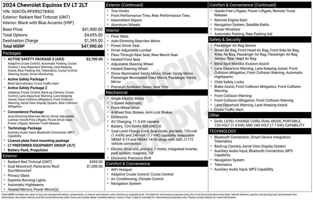 2024 Chevrolet Equinox EV 2LT
