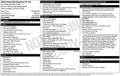 2024 Chevrolet Equinox LS