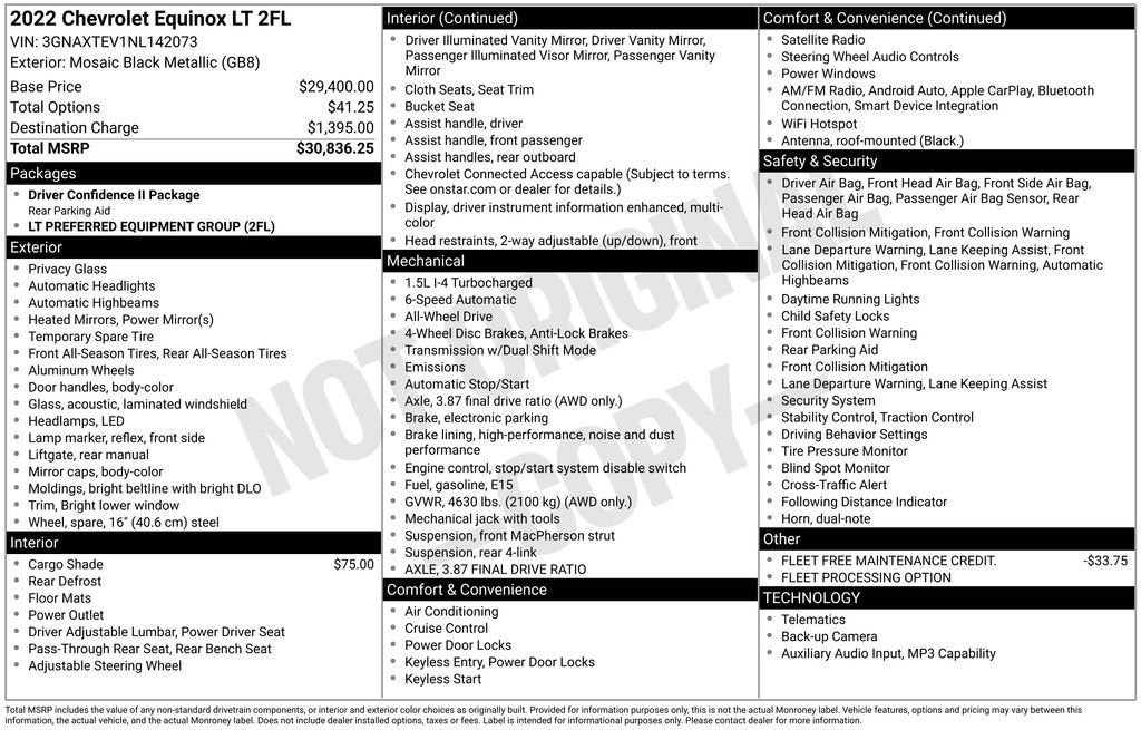 2022 Chevrolet Equinox LT