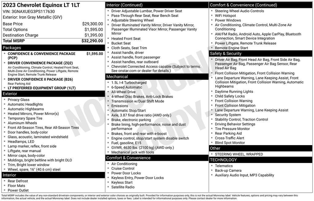 2023 Chevrolet Equinox LT