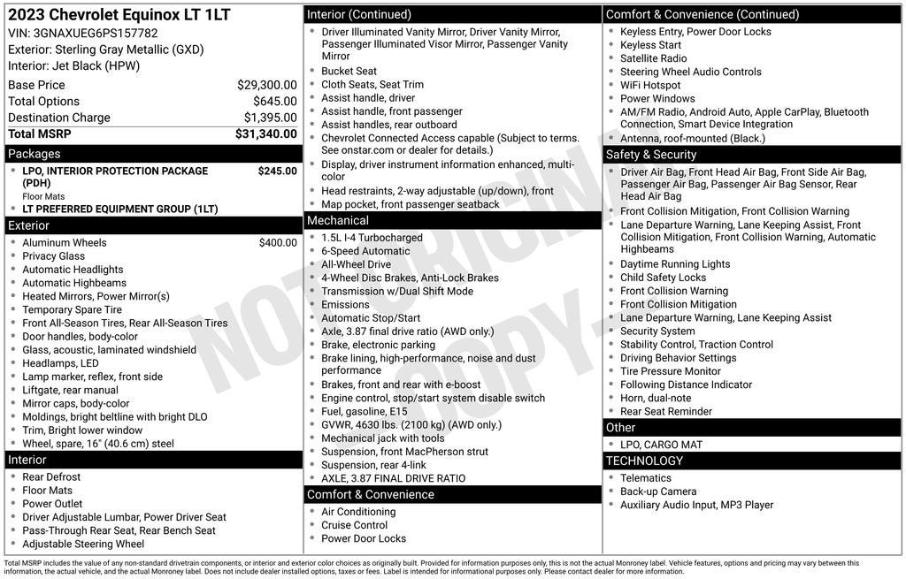 2023 Chevrolet Equinox LT