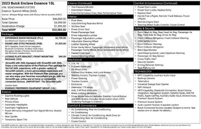 2023 Buick Enclave Essence