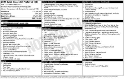 2024 Buick Encore GX Preferred