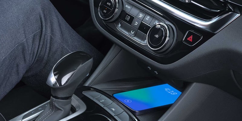 2026 Buick Envista wireless charging pad
